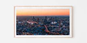 Brisbane Aerial Print #6 - Brisbane City, Australia