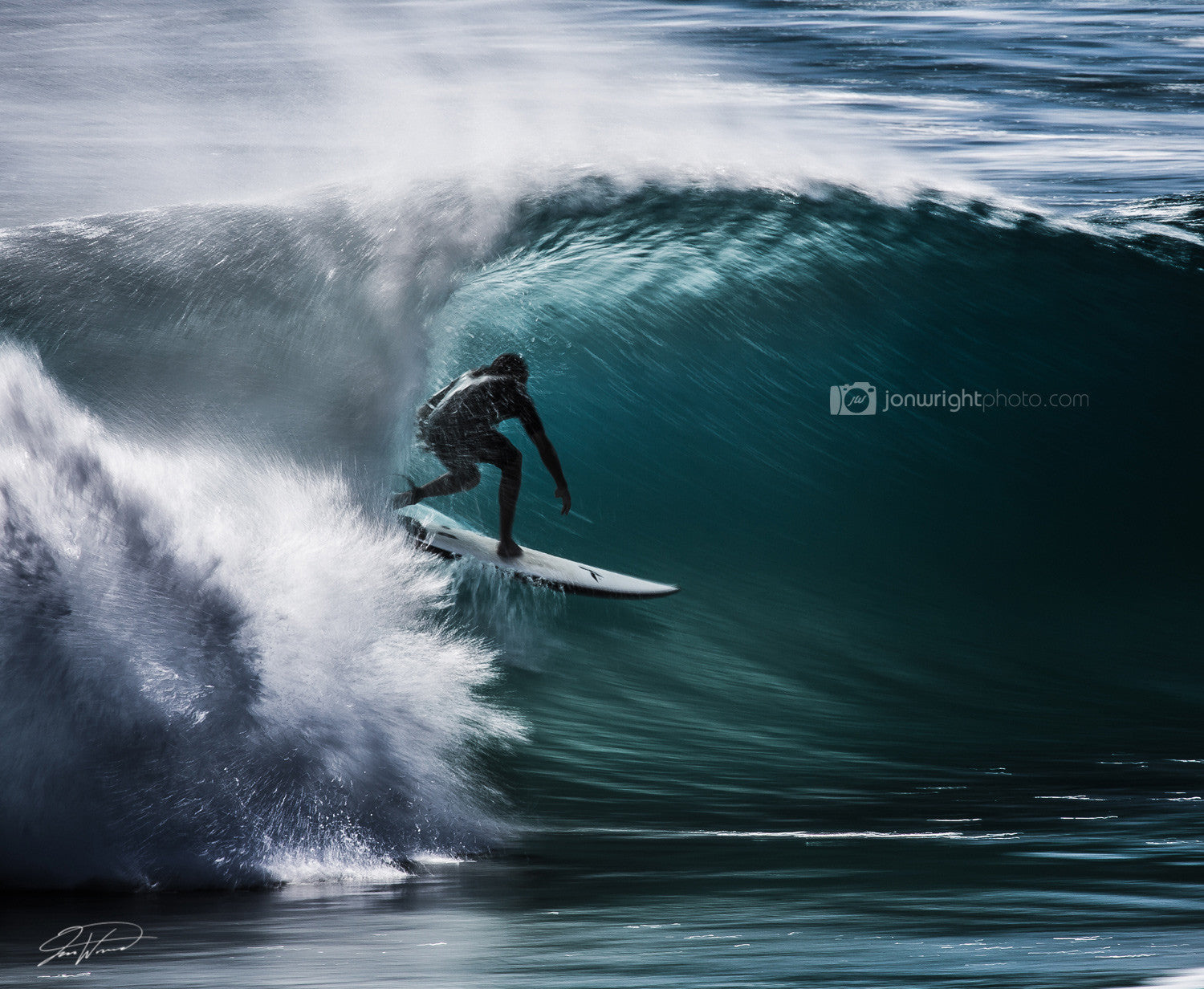 Surfer speed blur - Duranbah, NSW QLD