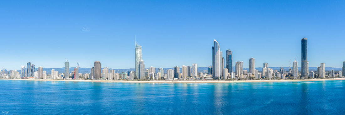 Gold Coast Art, New Aerial Prints from Surfers Paradise