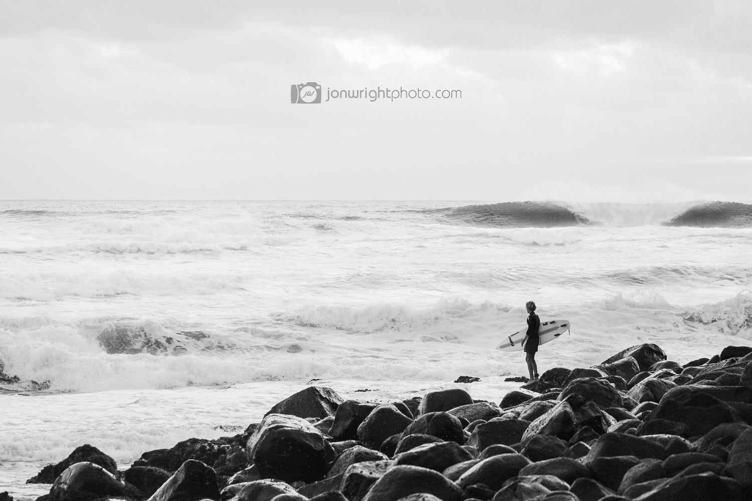 The lone surfer - Burleigh Heads