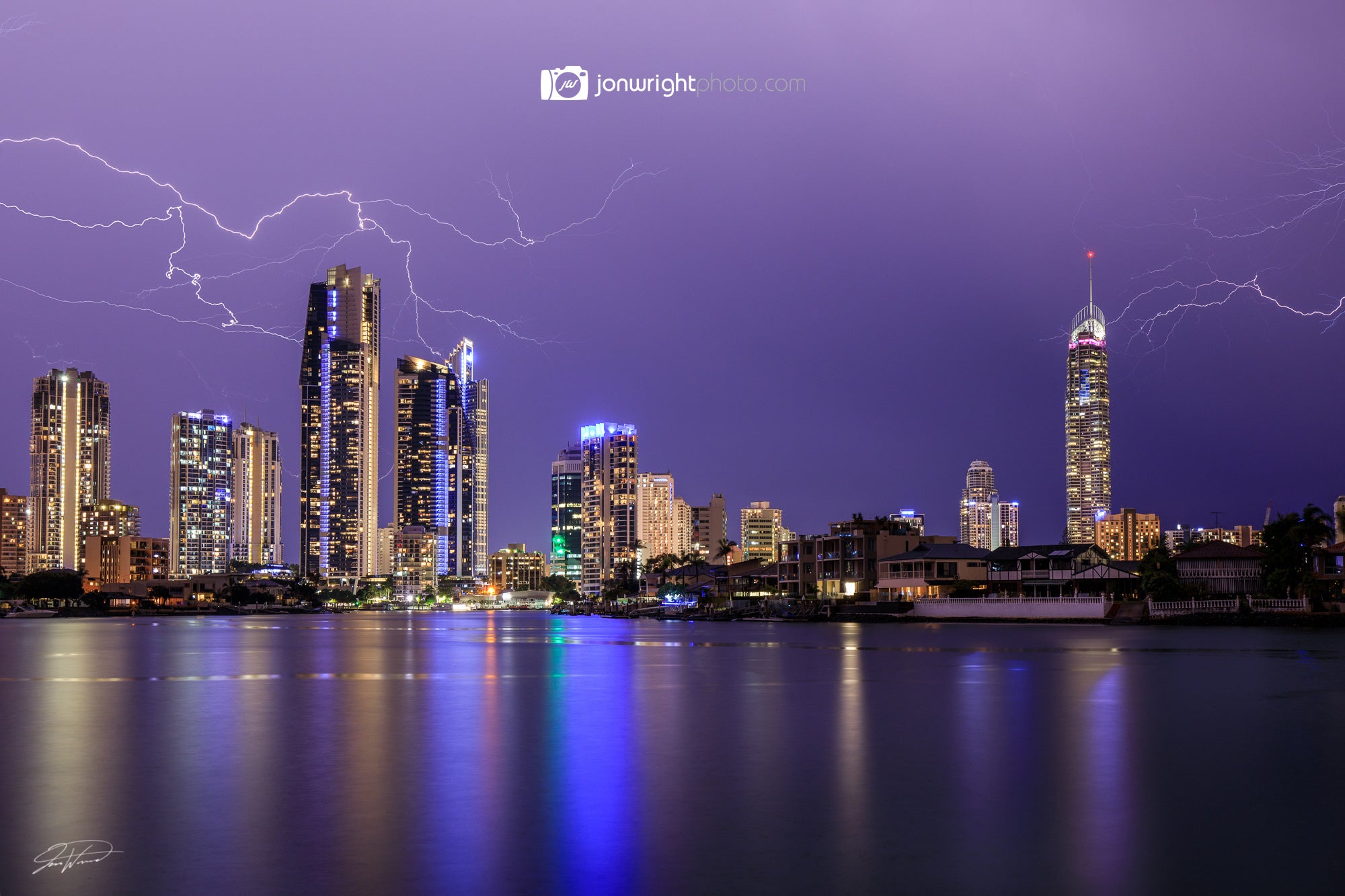 Storms hit the Gold Coast and Brisbane