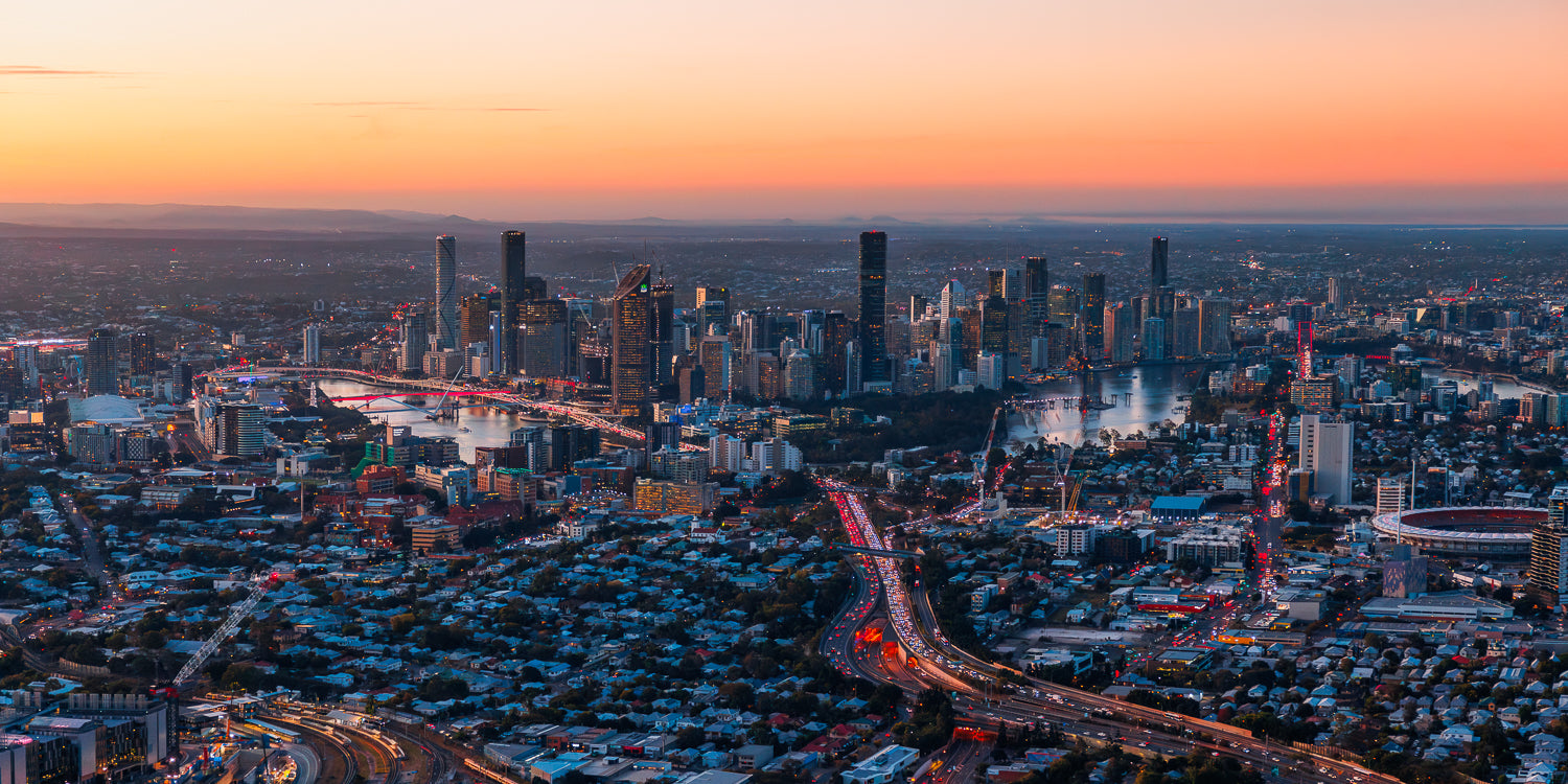 Brisbane Aerial Prints