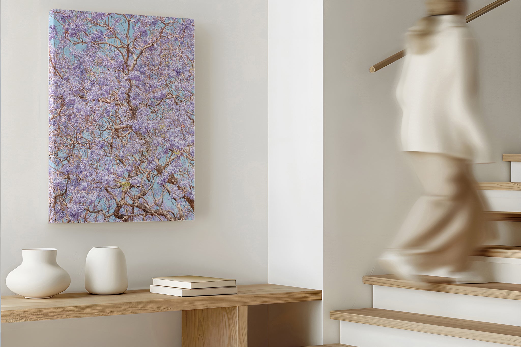 Violet Veil - Canvas Art
