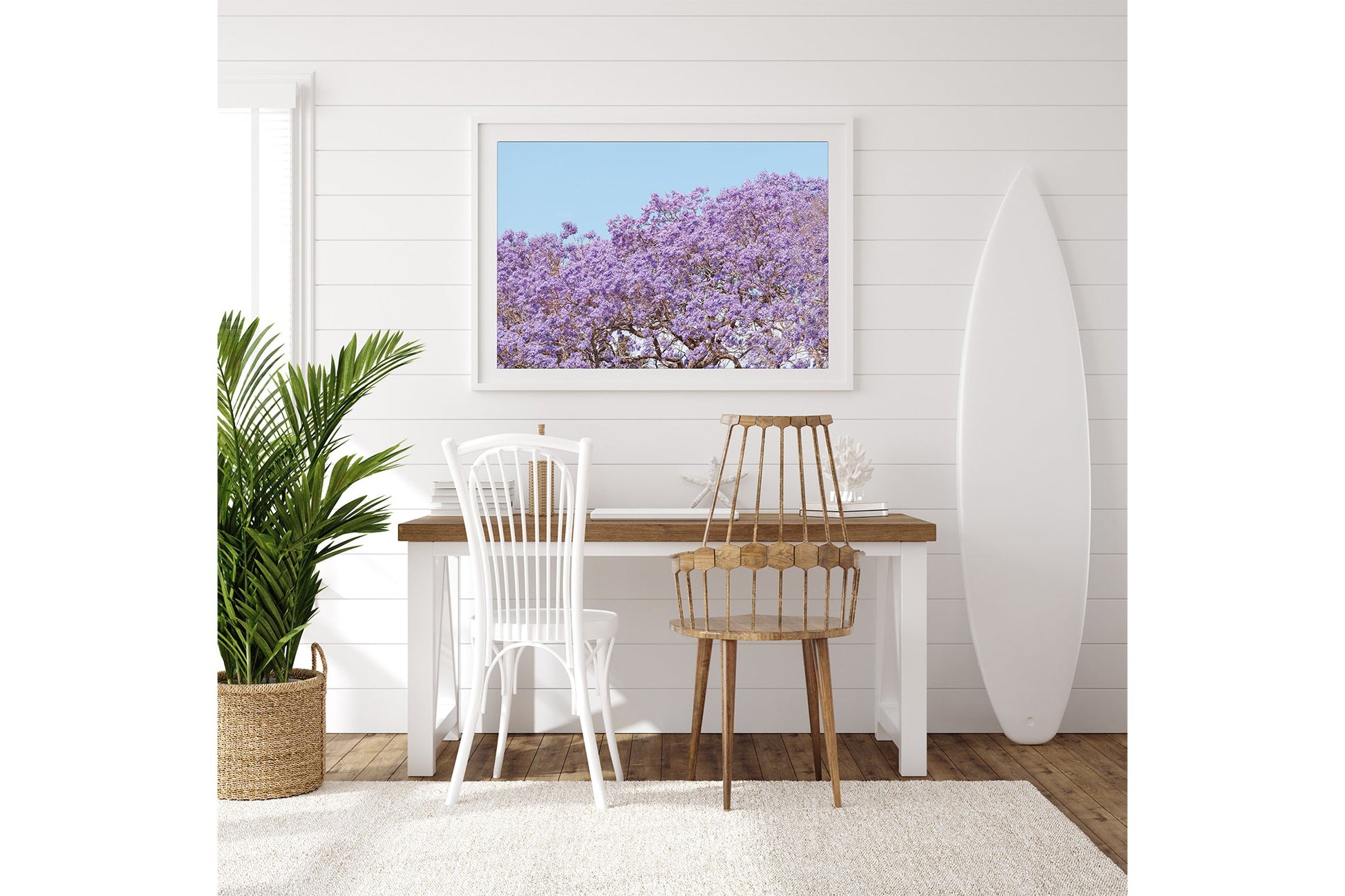 Violet Whisper - Surfboard Frame