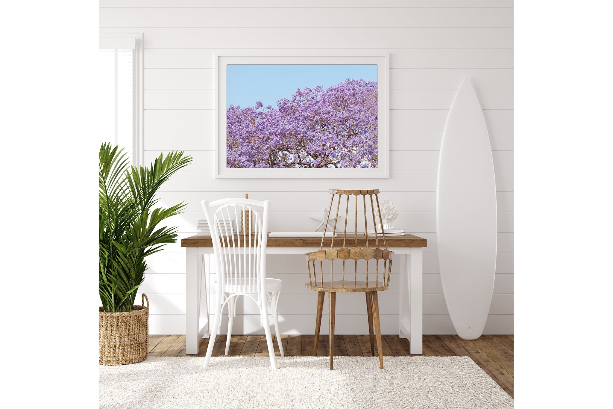 Violet Whisper - Surfboard Frame