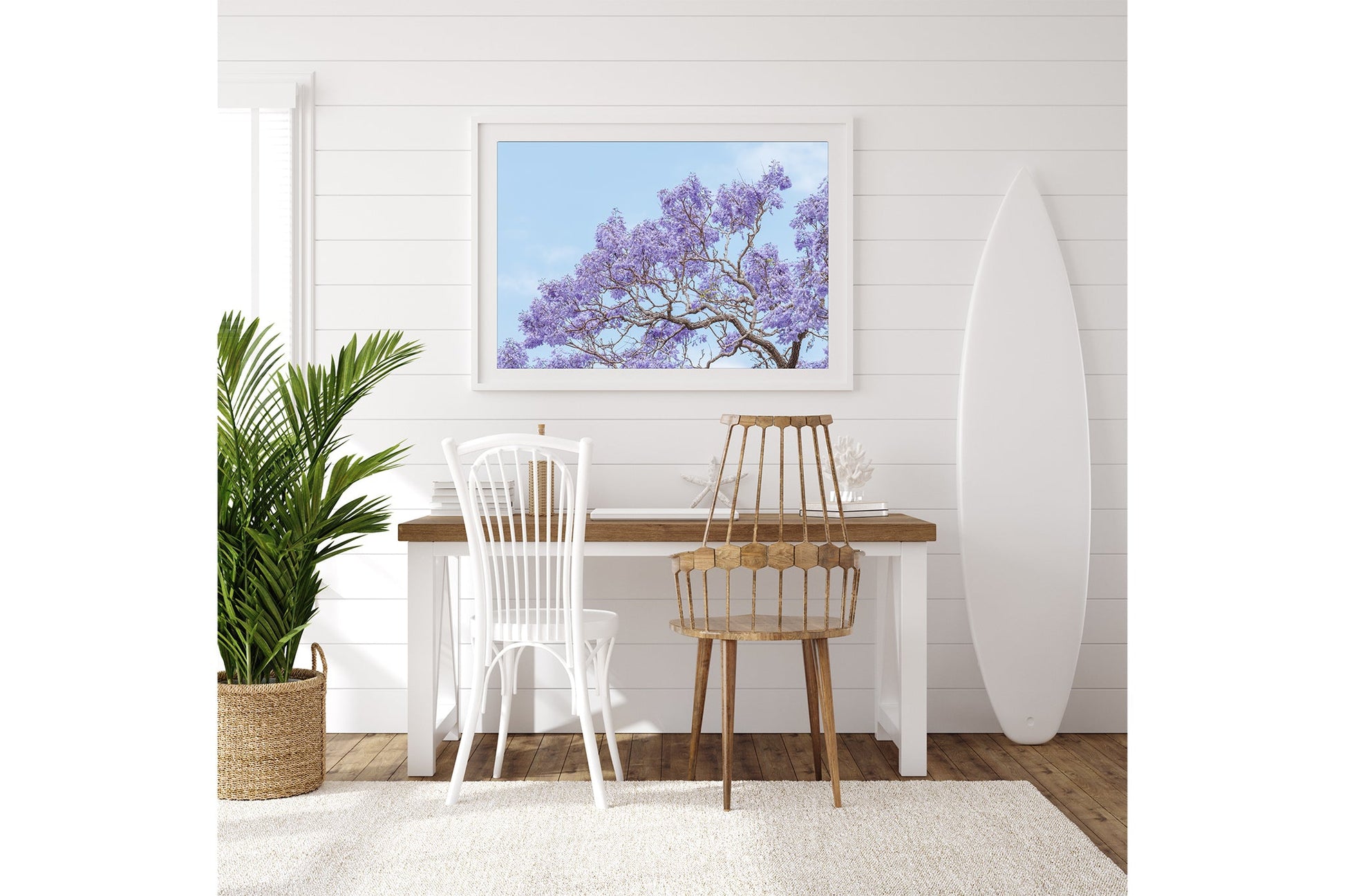 Blossom Study - Surfboard Frame