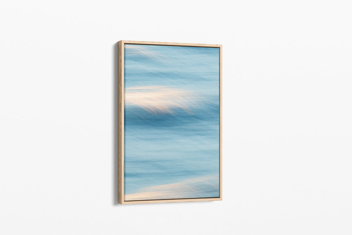 The Wrecks - Canvas Float Frame Oak