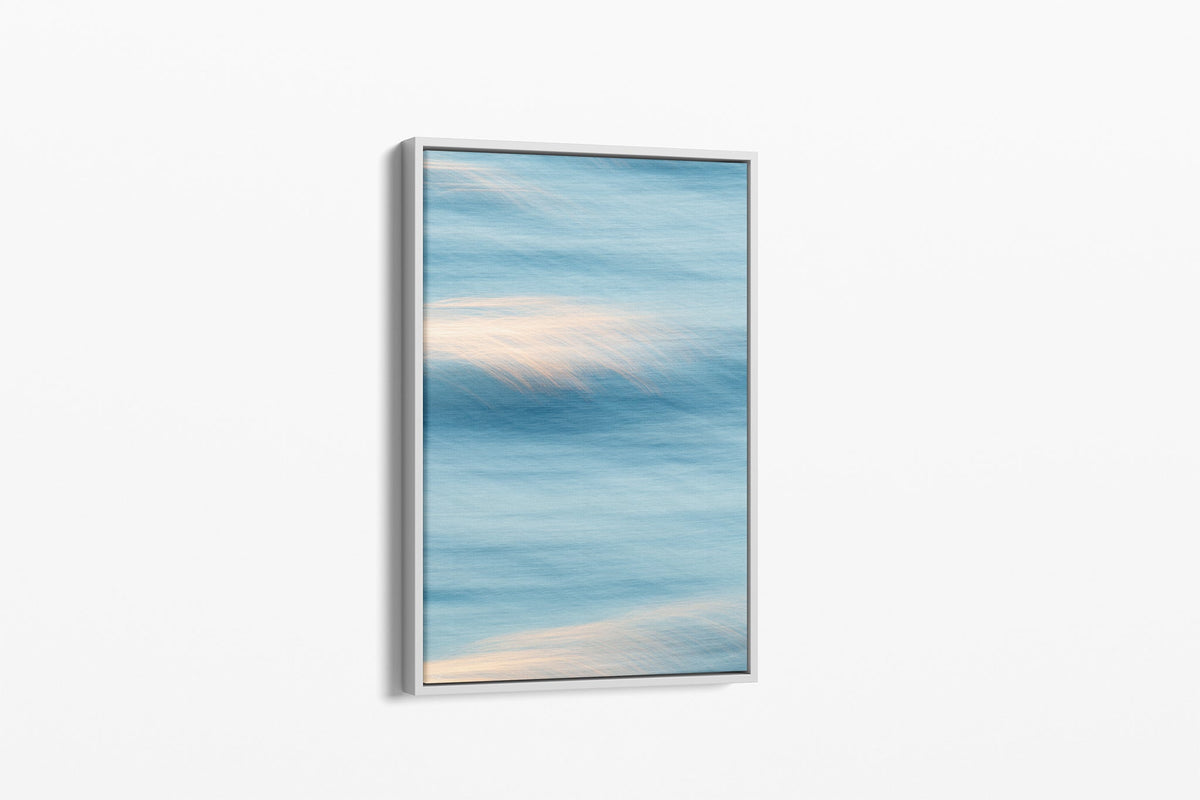 The Wrecks - Canvas Float Frame White