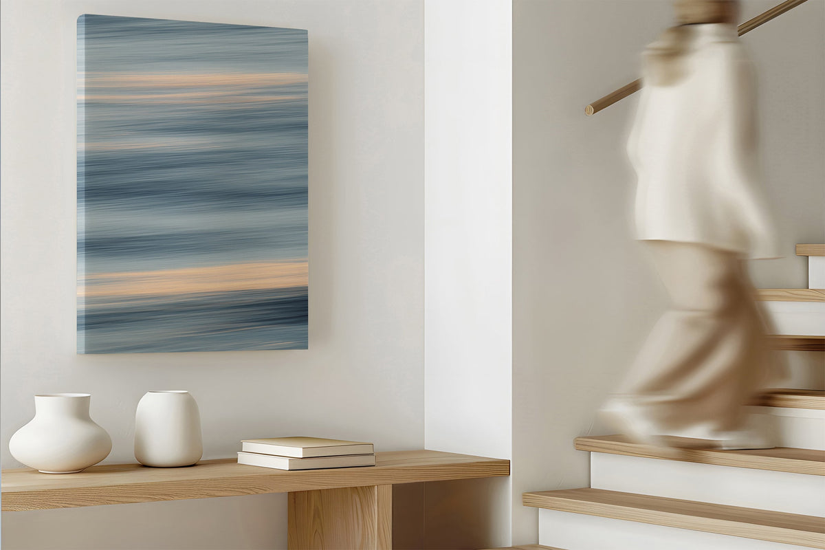 Quiet Tide print shown as a canvas print.