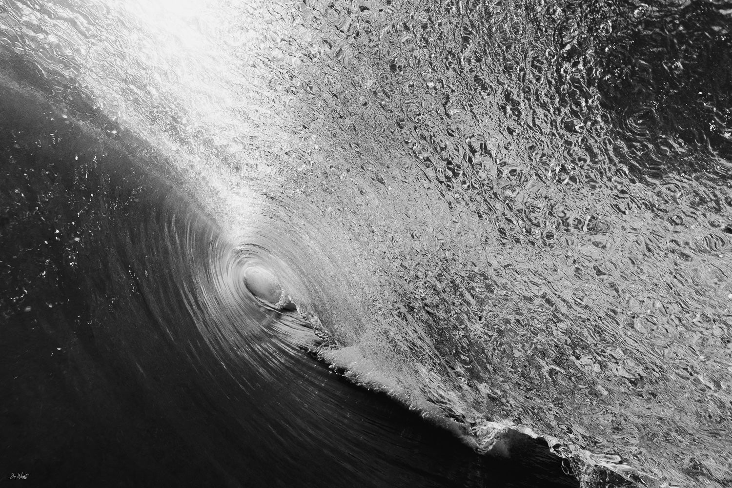 Portal Black & White | Surf Art Colleciton