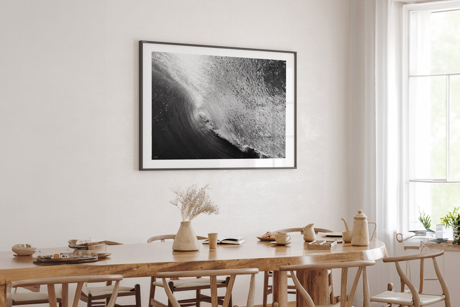 Portal Black & White | Surf Art Colleciton