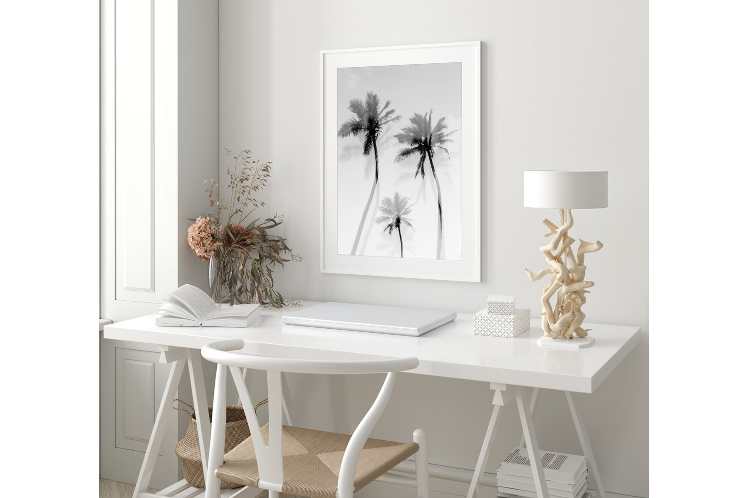 Coastal Palms B&W - Palms Collection