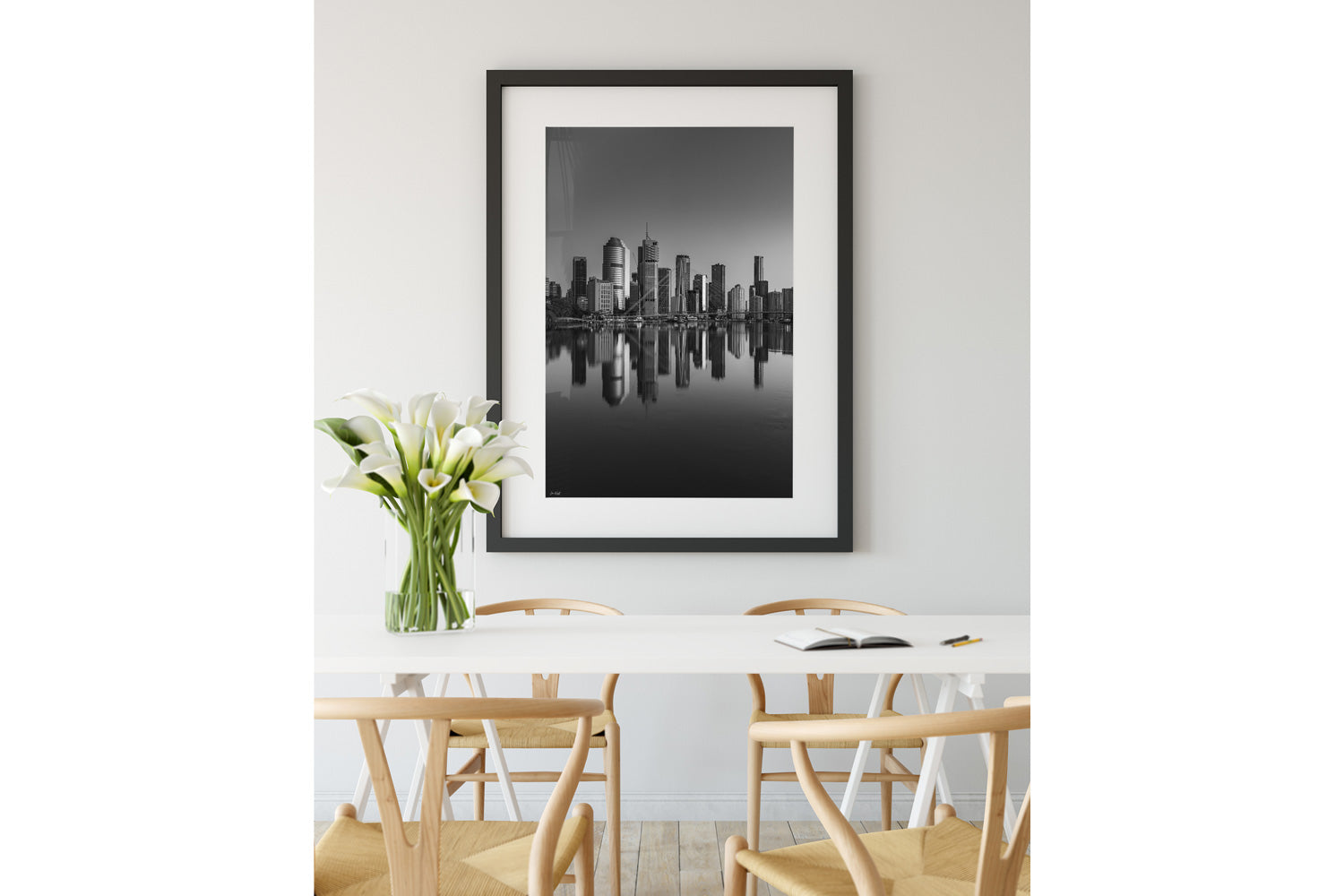 Brisbane City Black and White Photography