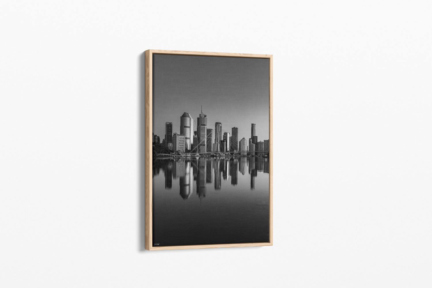 The Brisbane Mirror B&W - Brisbane City, Australia