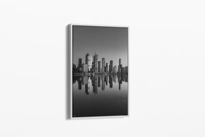 The Brisbane Mirror B&W - Brisbane City, Australia