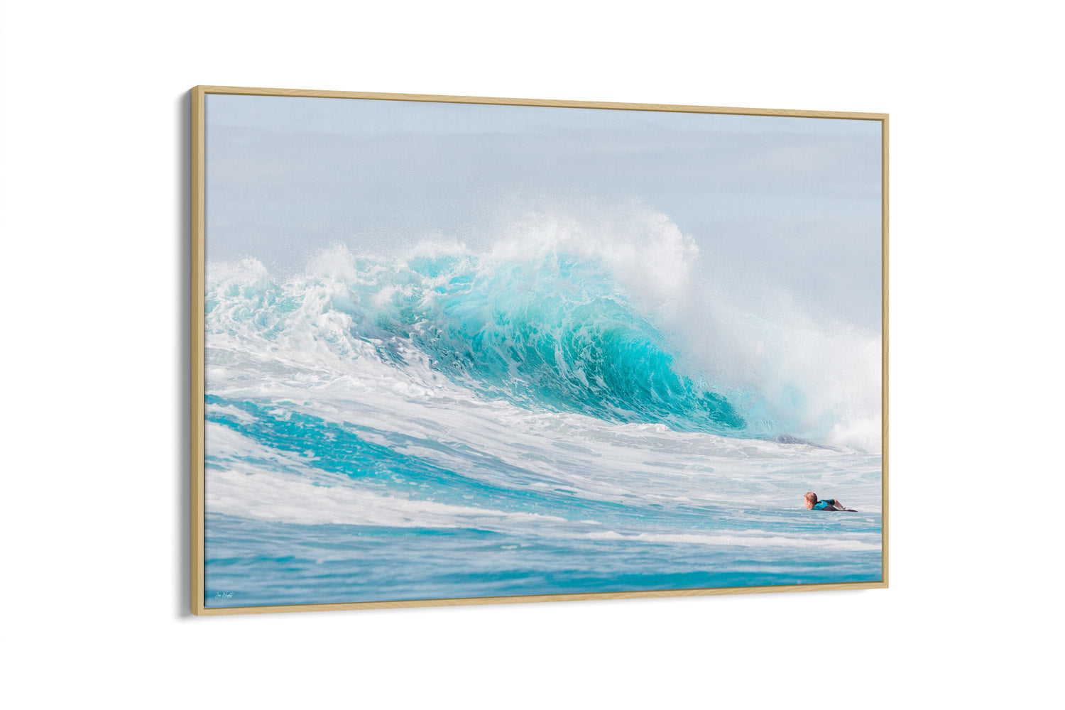 Blue Paddle | Surf Art Collection