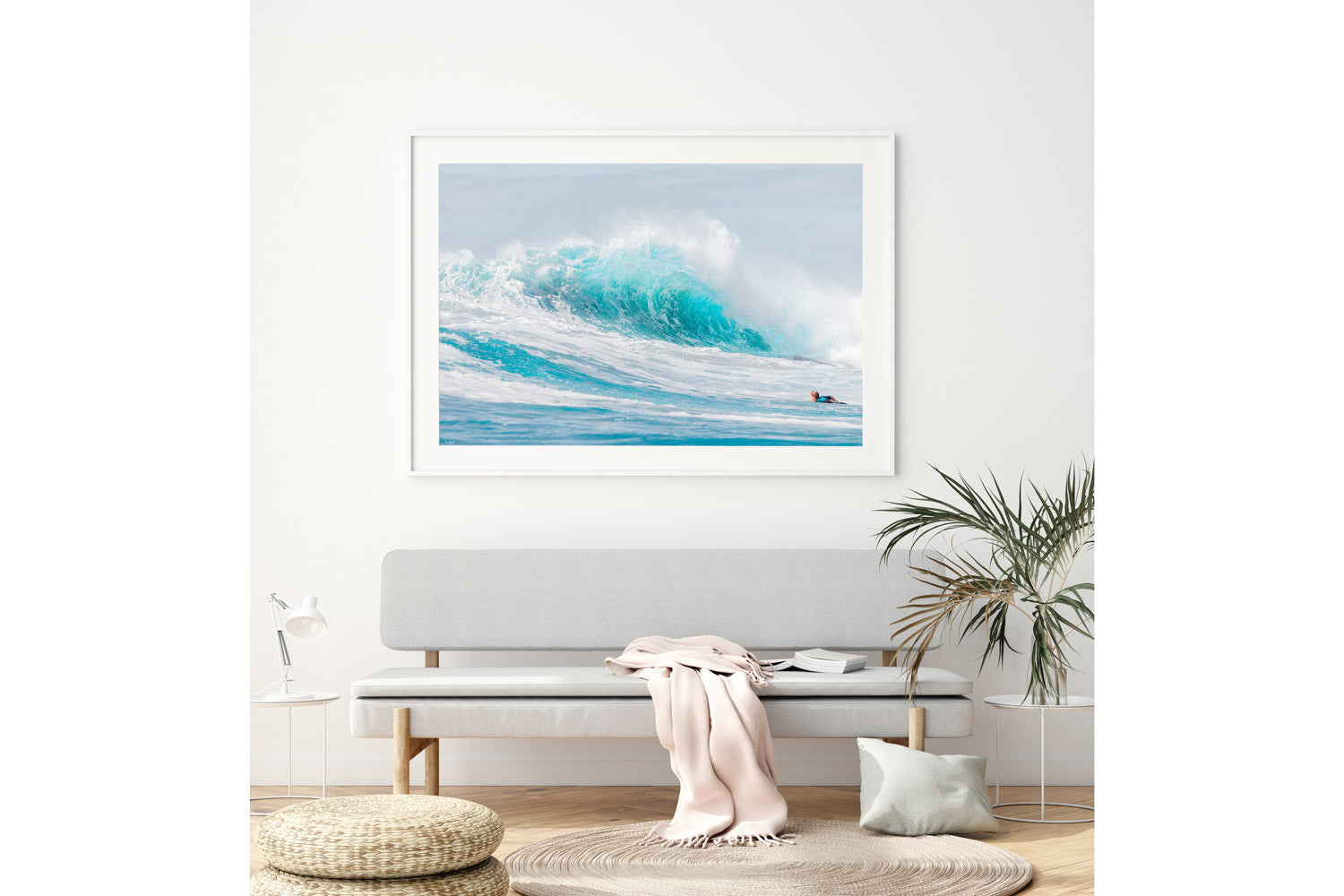 Blue Paddle | Surf Art Collection
