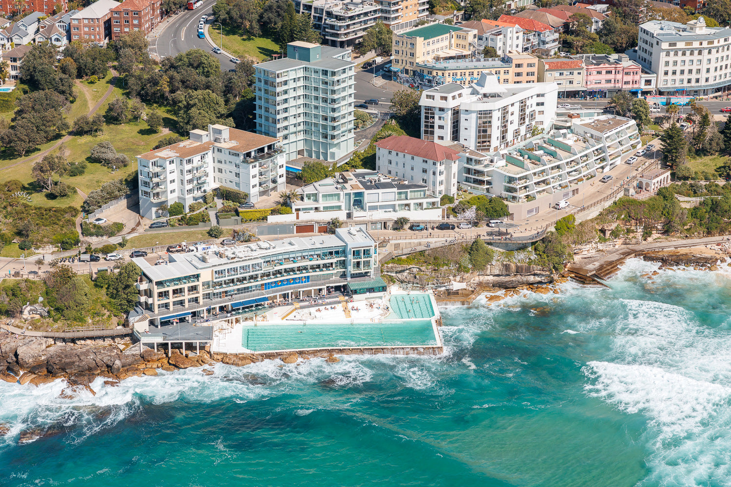 Bondi Icebergs Aerial I - Sydney NSW, Australia
