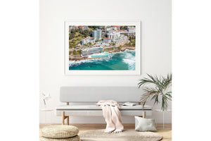 Bondi Icebergs Aerial I - Sydney NSW, Australia