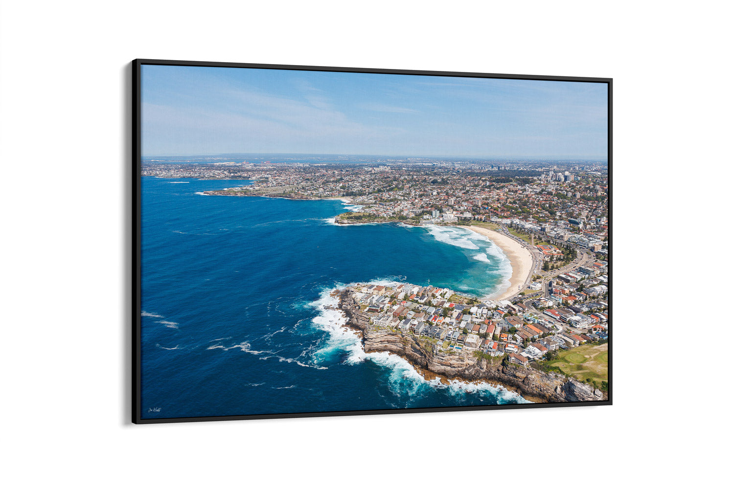 Bondi To Bronte Aerial - Sydney NSW, Australia