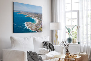 Bondi To Bronte Aerial - Sydney NSW, Australia