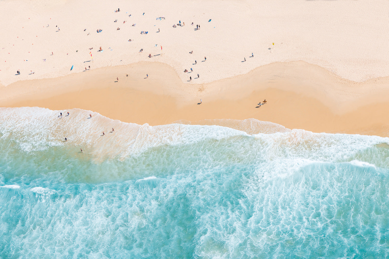 Bondi Beach Wave Form - Sydney NSW, Australia