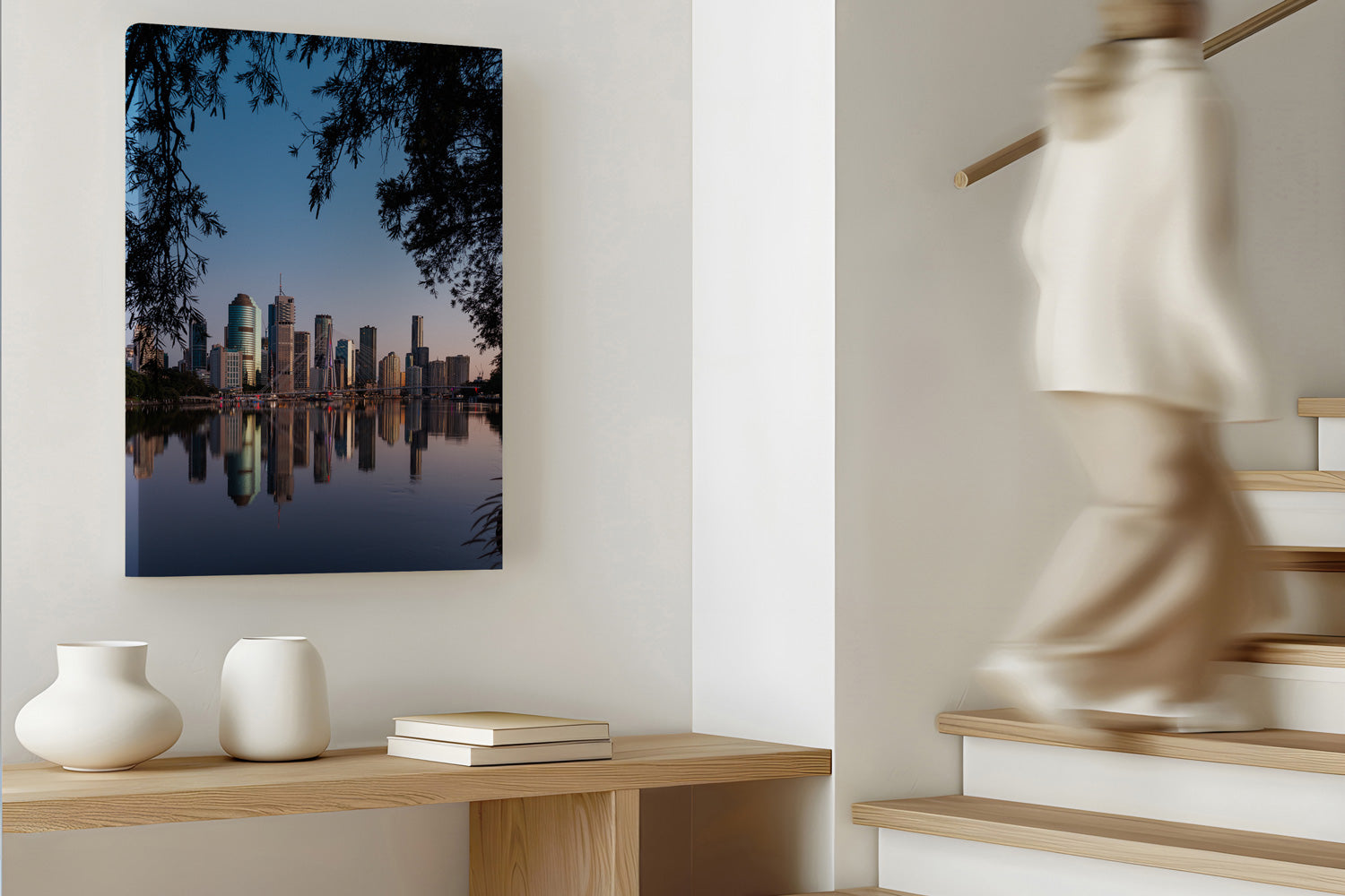 Brisbane Canas Print