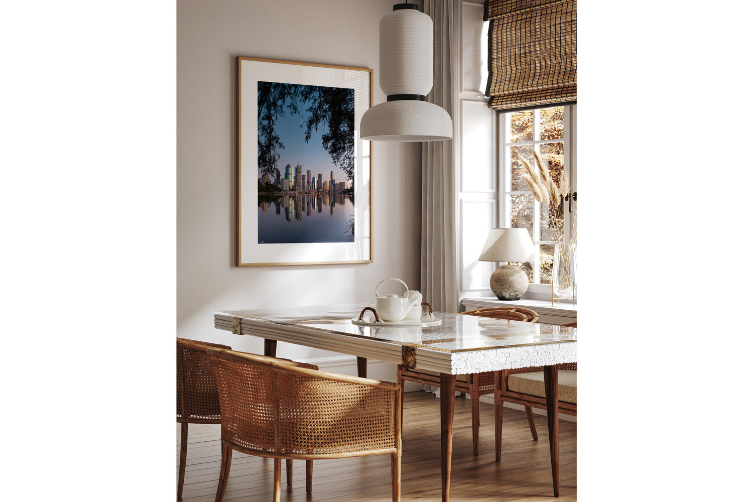 Brisbane Art Framed Print