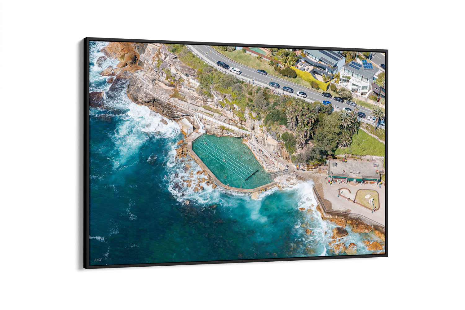 Bronte Pool Aerial III - Sydney NSW, Australia