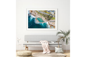 Bronte Pool Aerial III - Sydney NSW, Australia