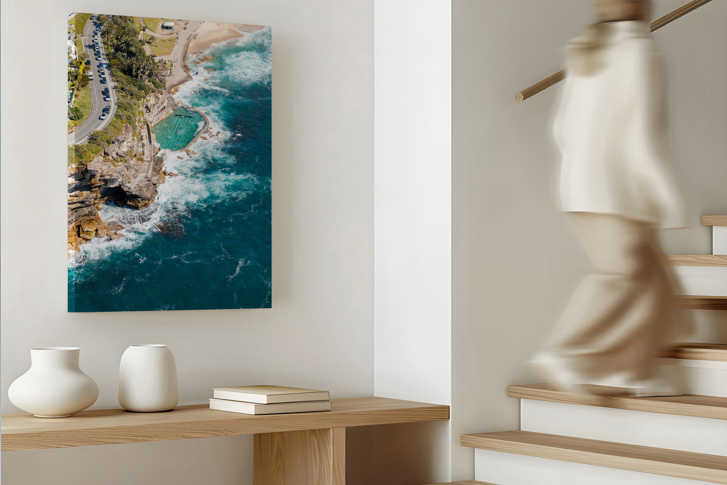 Bronte Pool Aerial I - Sydney, NSW Australia