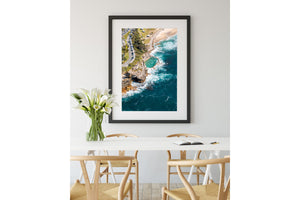 Bronte Pool Aerial I - Sydney, NSW Australia