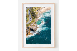 Bronte Pool Aerial I - Sydney, NSW Australia