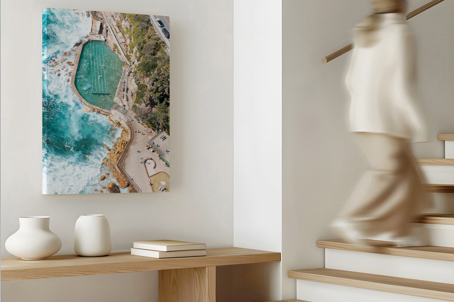 Bronte Pool Aerial II - Sydney, NSW Australia