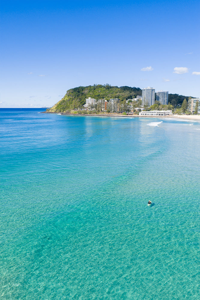 Burleigh Aerial Print #7 - Gold Coast, QLD - Australia