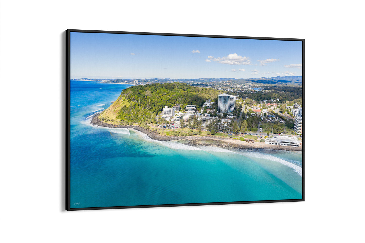 Float Frame Canvas Burleigh Heads Photography