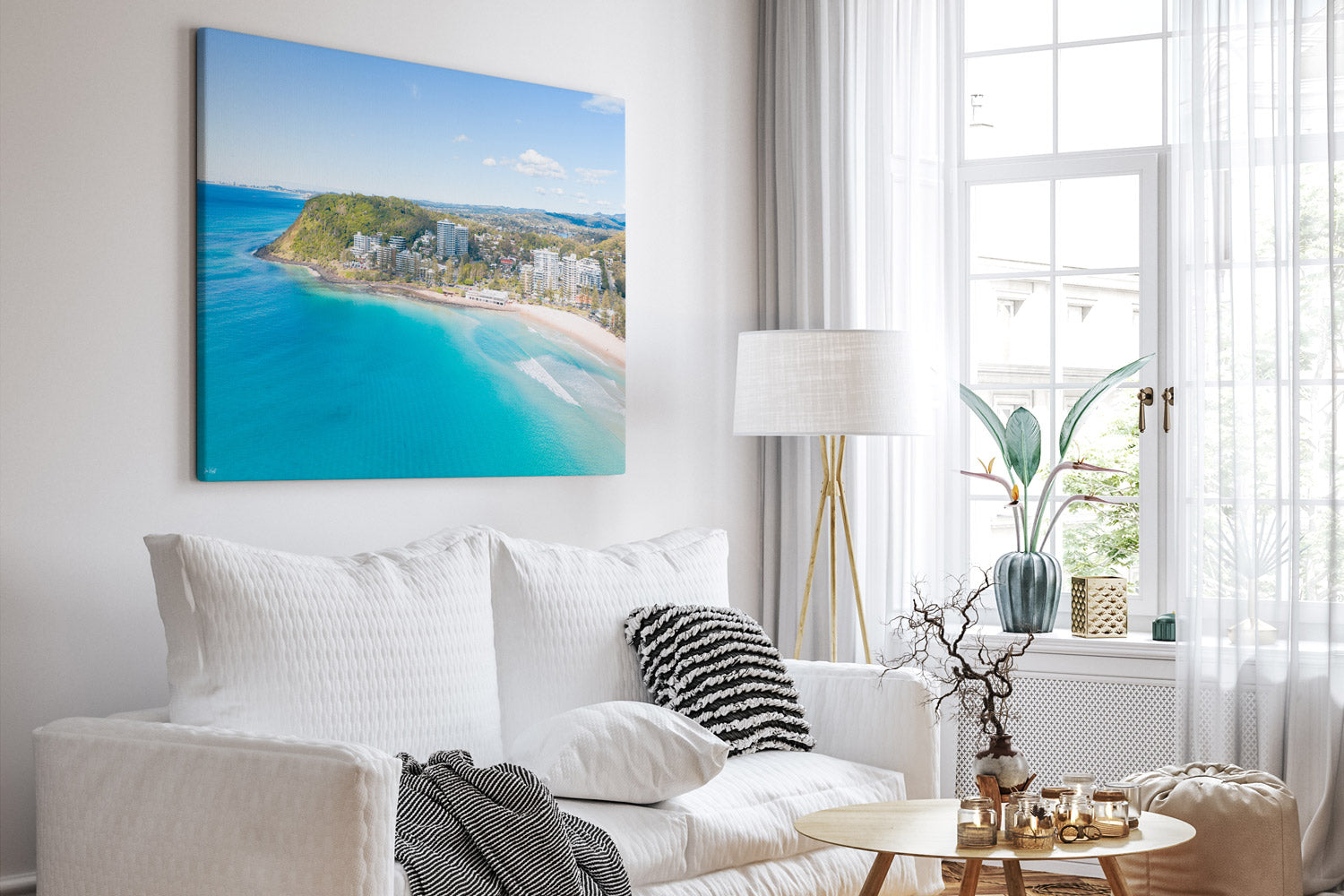 Burleigh Gold Coast Canvas Print