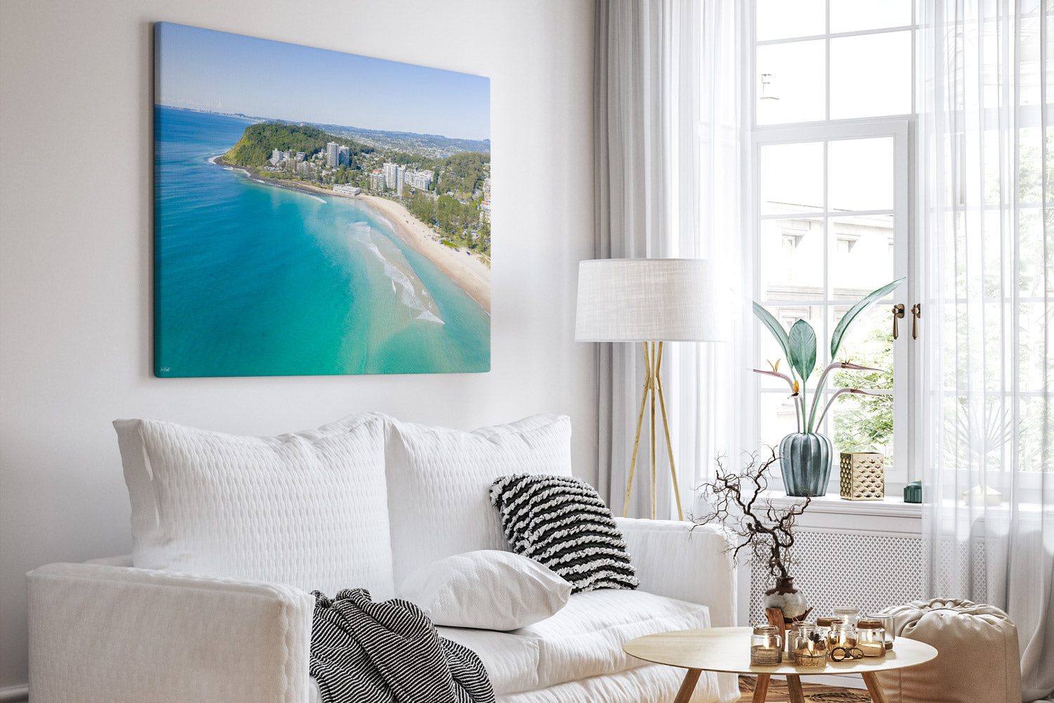 Bureigh Aerial Print #3 - Gold Coast, QLD - Australia