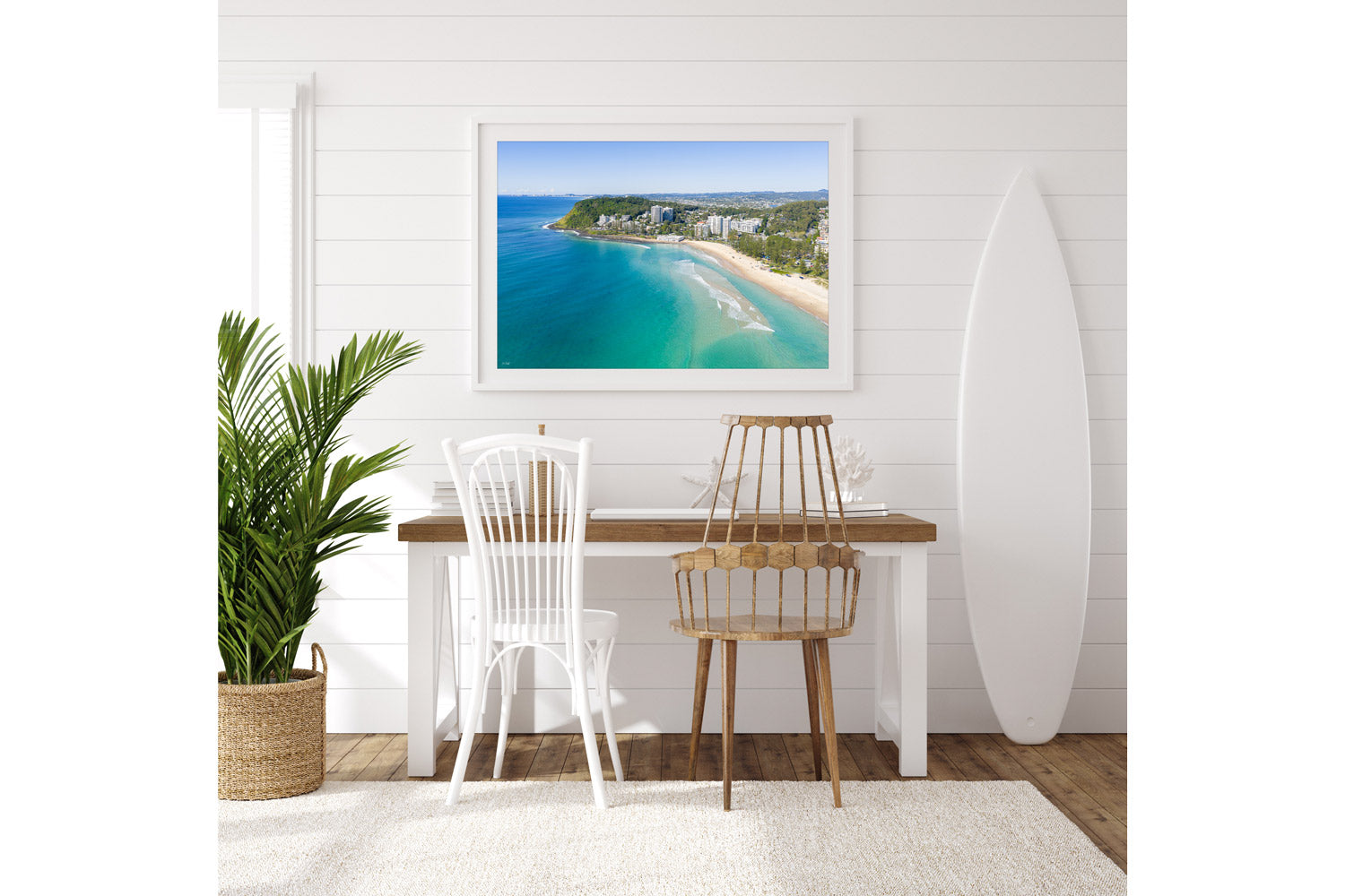 Bureigh Aerial Print #3 - Gold Coast, QLD - Australia