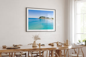 Burleigh Beach Framed print