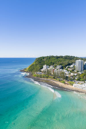 Burleigh Aerial Print #5 - Gold Coast, QLD - Australia