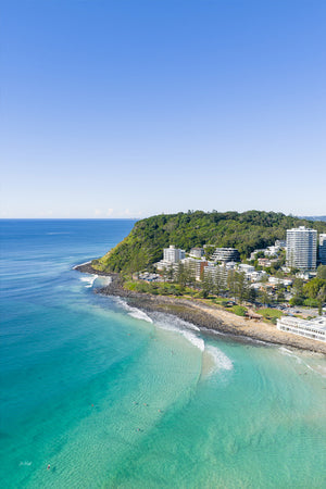 Burleigh Aerial Print #5 - Gold Coast, QLD - Australia