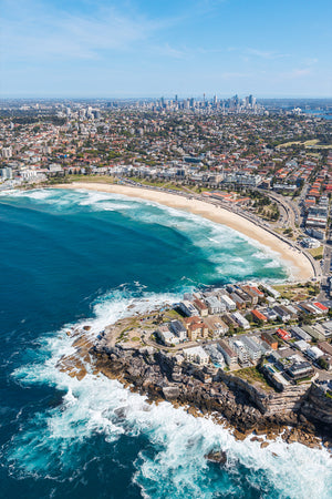 Bondi Beach Aerial Art Photography