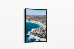 Bondi Beach Canvas Float Frame