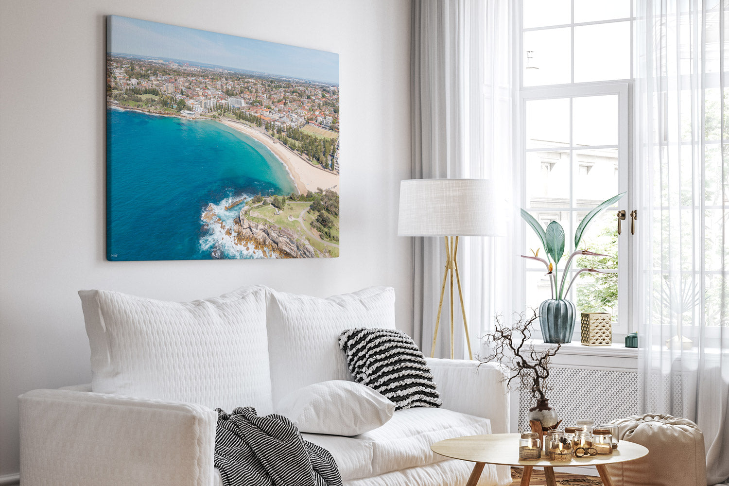 Coogee Beach Aerial I - Sydney NSW, Australia