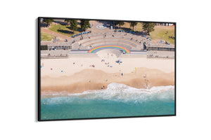 Coogee Beach Rainbow Aerial I - Sydney NSW, Australia