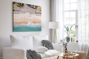 Coogee Beach Rainbow Aerial I - Sydney NSW, Australia