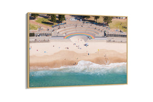 Coogee Beach Rainbow Aerial I - Sydney NSW, Australia