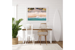 Coogee Beach Rainbow Aerial I - Sydney NSW, Australia