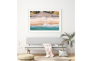 Coogee Beach Rainbow Aerial I - Sydney NSW, Australia